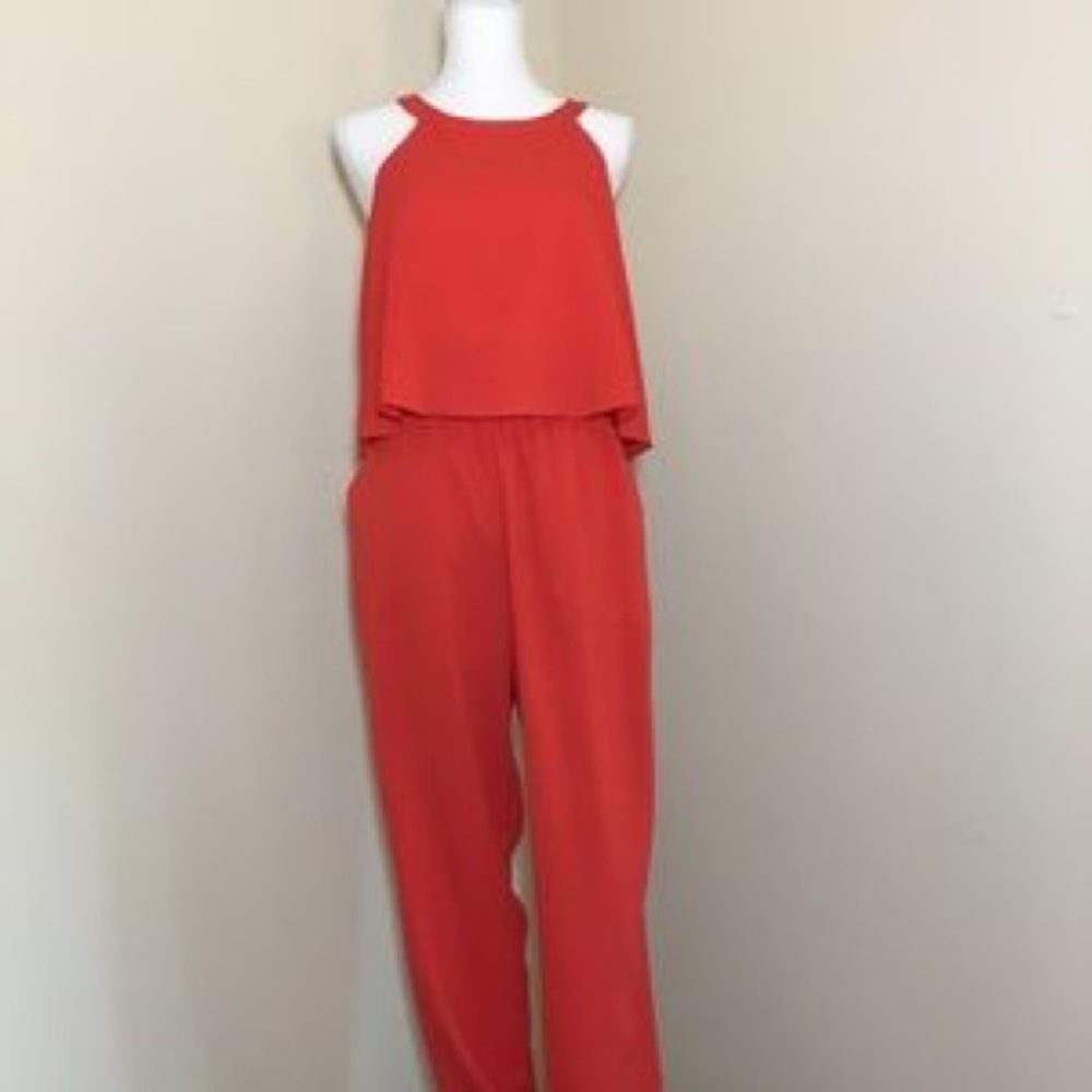 Gibson Latimer red jumpsuit